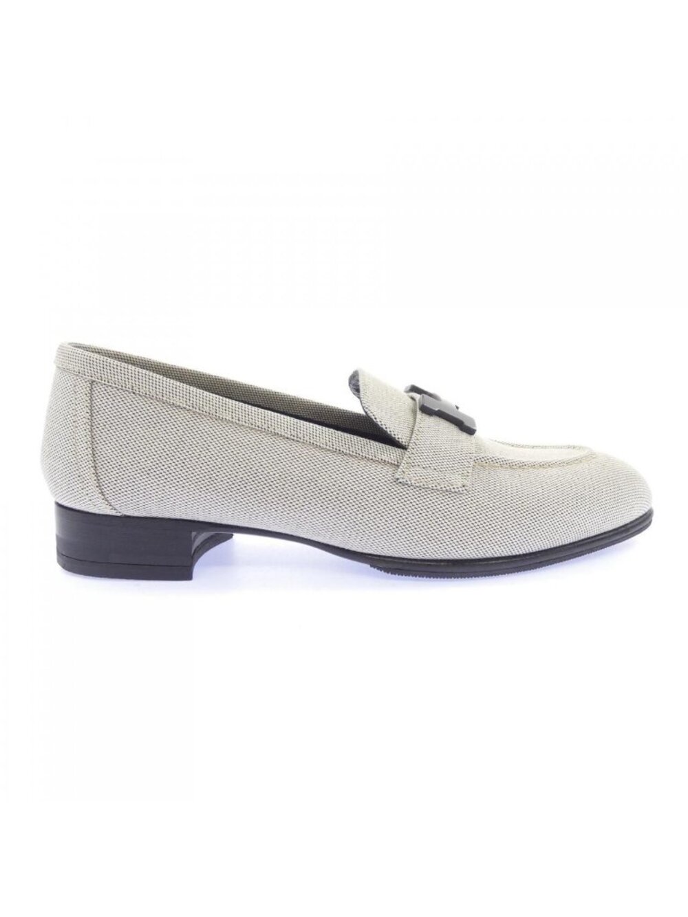 Hermes Paris Toile Shoes